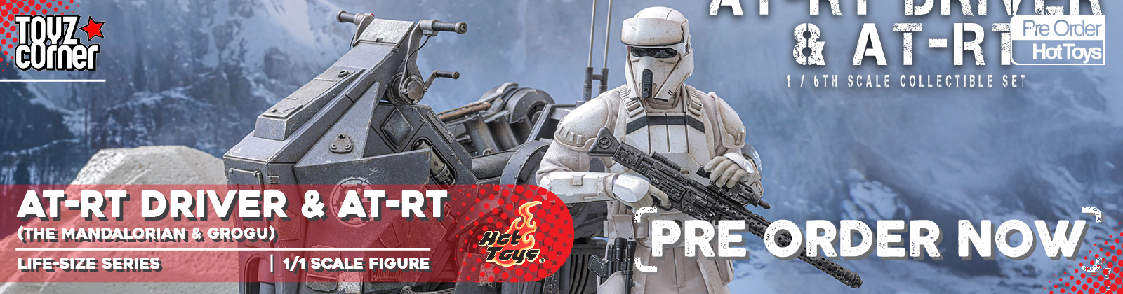 Hot Toys AT-RT Driver &amp; AT-RT