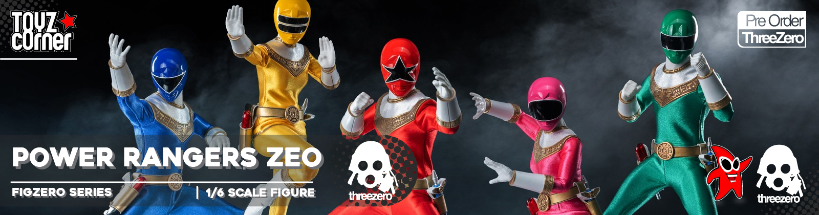 ThreeZero Power Rangers Zeo