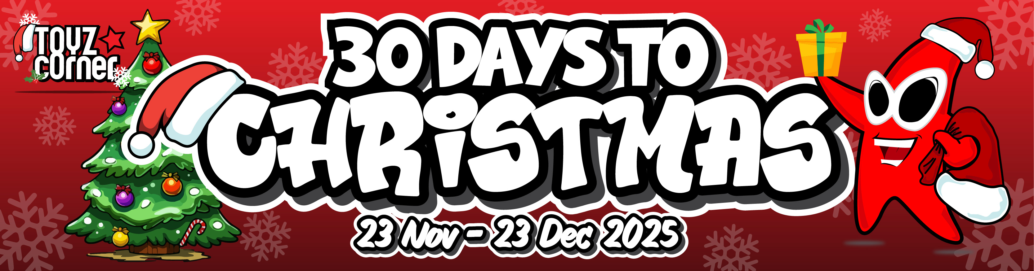 Toyz Corner 30 Days To Christmas Sale