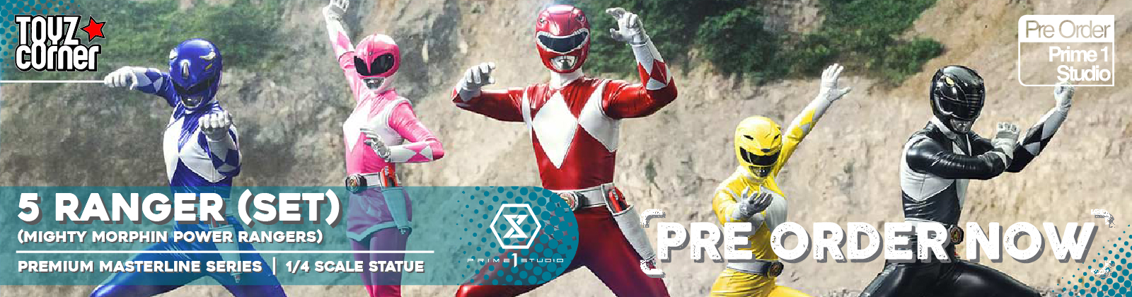 Prime 1 Studio Mighty Morphin Power Rangers