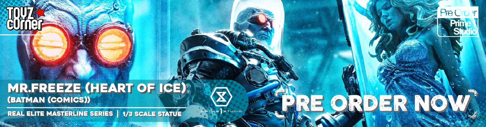 Prime 1 Studio Mr.Freeze (Heart Of Ice)