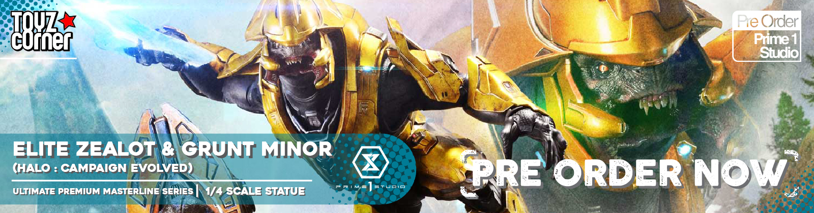 Prime 1 Studio Elite Zealot &amp; Grunt Minor